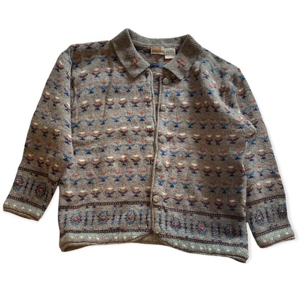Simpatico wool medium cardigan